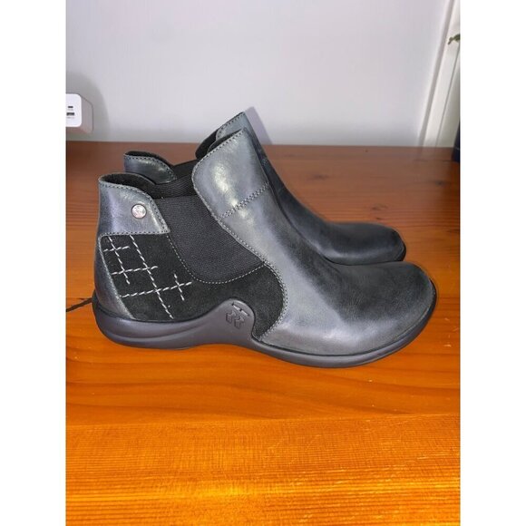 Romika By Josef Seibel Black Leather Chelsea Boots Size 6/EU 37  Comfortable - Picture 2 of 8